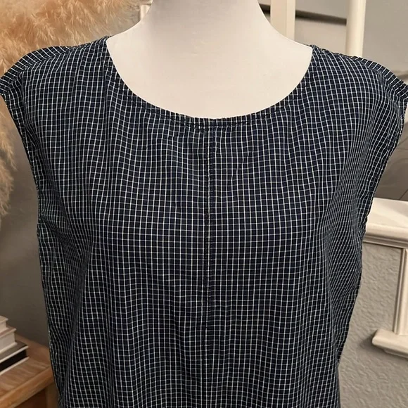 Madewell Navy Striped Jumpsuit - Picture 5 of 13